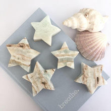 Load image into Gallery viewer, Caribbean Calcite Stars - Medium - Luna Lane Crystals