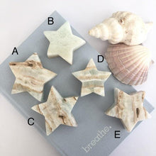 Load image into Gallery viewer, Caribbean Calcite Stars - Medium - Luna Lane Crystals