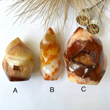 Load image into Gallery viewer, Carnelian Agate Flame - Luna Lane Crystals