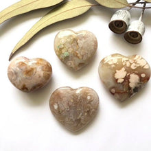 Load image into Gallery viewer, Cherry Agate Hearts - Luna Lane Crystals