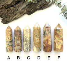 Load image into Gallery viewer, Crazy Lace Agate Towers - Luna Lane Crystals