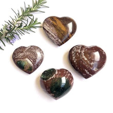 Load image into Gallery viewer, Fancy Jasper Hearts - Luna Lane Crystals