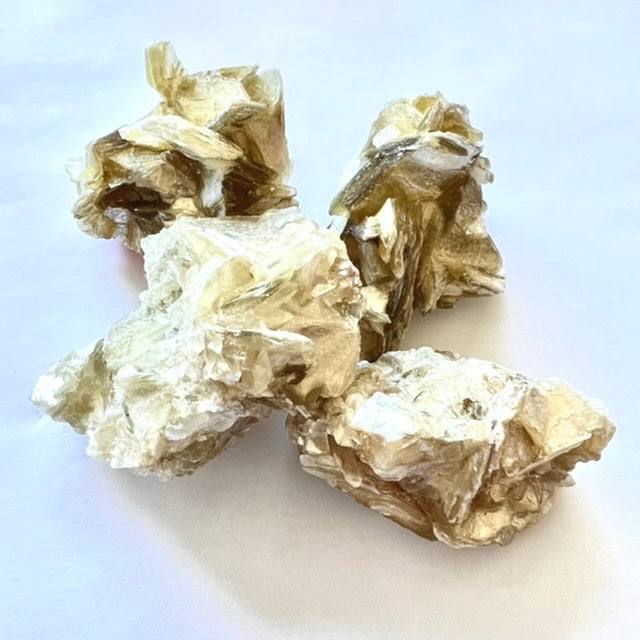 Mica - Rough Golden Muscovite Mica - Minera Emporium Crystal & Mineral Shop