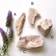 Load image into Gallery viewer, Kunzite Roughs - Luna Lane Crystals