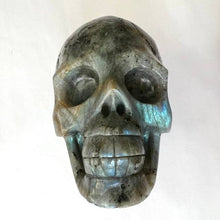 Load image into Gallery viewer, Labradorite Skull Carving - Large - Luna Lane Crystals