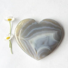 Load image into Gallery viewer, Large Agate Druzy Hearts - Luna Lane Crystals