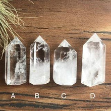 Load image into Gallery viewer, Large Clear Quartz Towers - Luna Lane Crystals