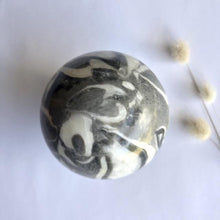 Load image into Gallery viewer, Large Shell Jasper Sphere - Luna Lane Crystals
