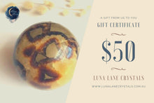 Load image into Gallery viewer, Luna Lane Crystals - Gift Voucher - Luna Lane Crystals