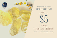 Load image into Gallery viewer, Luna Lane Crystals - Gift Voucher - Luna Lane Crystals
