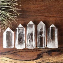 Load image into Gallery viewer, Medium Clear Quartz Towers - Luna Lane Crystals