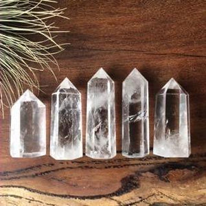 Medium Clear Quartz Towers - Luna Lane Crystals