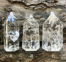 Load image into Gallery viewer, Medium Crackle Quartz Towers - Luna Lane Crystals