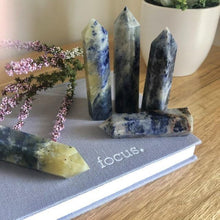 Load image into Gallery viewer, Medium Sodalite Tower - Luna Lane Crystals