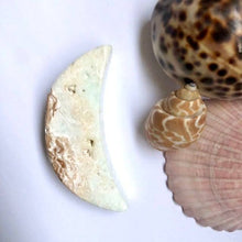 Load image into Gallery viewer, Small Caribbean Calcite Moon Carvings - Luna Lane Crystals