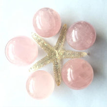 Load image into Gallery viewer, Small Rose Quartz Star Sphere - Luna Lane Crystals