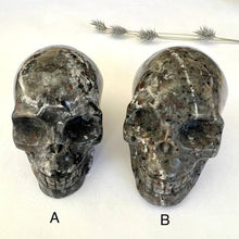 Load image into Gallery viewer, Yooperite Skull Carvings - Luna Lane Crystals