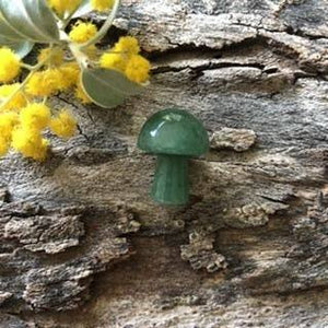 Aventurine Mini Mushroom - Luna Lane Crystals