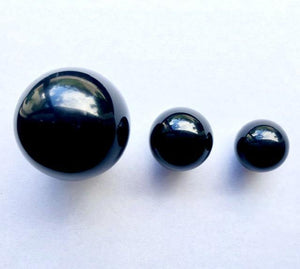 Black Obsidian Spheres - Luna Lane Crystals