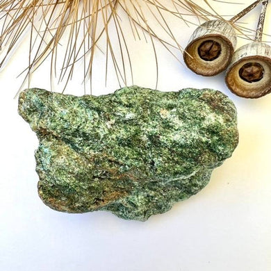Green Mica Rough (Fuchite) - Luna Lane Crystals