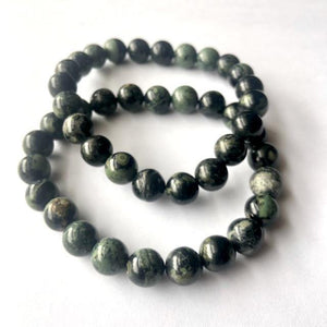 Kambaba Jasper 8mm Bead Bracelets - Luna Lane Crystals