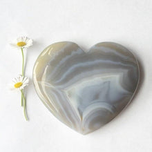 Load image into Gallery viewer, Large Agate Druzy Hearts - Luna Lane Crystals
