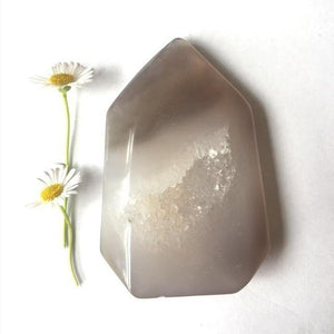 Medium Agate Druzy Points - Luna Lane Crystals