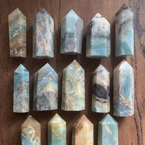 Medium Amazonite Towers - Luna Lane Crystals
