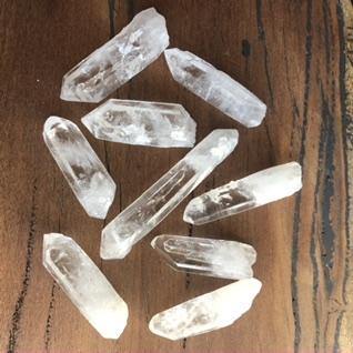 Medium Clear Quartz Raw Points - Luna Lane Crystals
