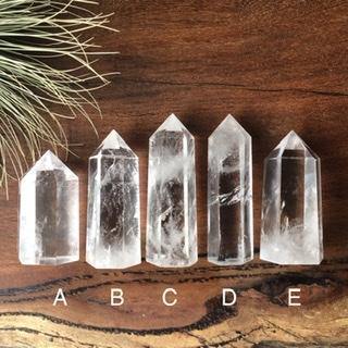 Medium Clear Quartz Towers - Luna Lane Crystals