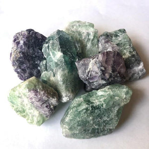 Medium Fluorite Roughs - Luna Lane Crystals