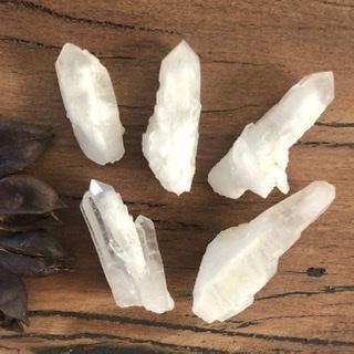 Medium Snow Quartz Raw Points - Luna Lane Crystals