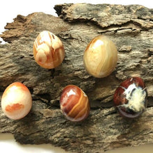 Load image into Gallery viewer, Mini Carnelian Agate Eggs - Luna Lane Crystals
