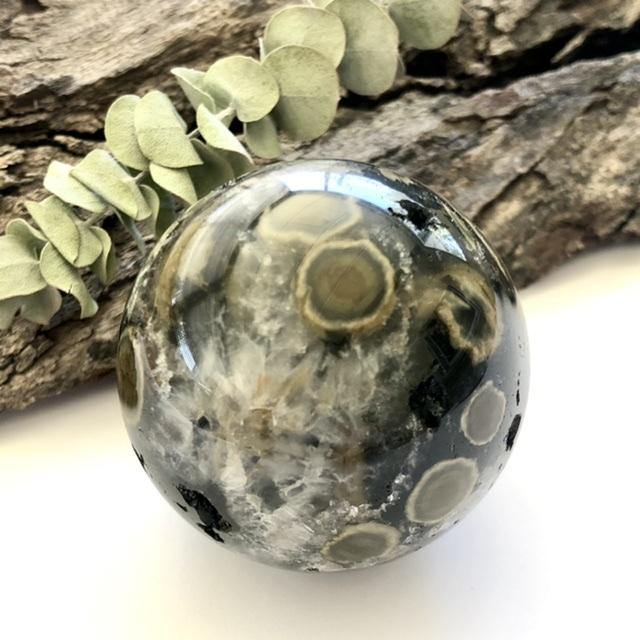 Ocean Jasper Sphere - Luna Lane Crystals