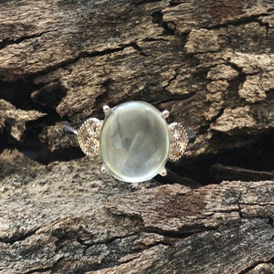 Prehnite Ring - Luna Lane Crystals