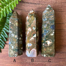 Load image into Gallery viewer, Rainforest Jasper Tower - Luna Lane Crystals

