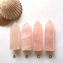 Load image into Gallery viewer, Rose Quartz Towers - Luna Lane Crystals
