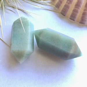 Small Aventurine Double Terminated Points - Luna Lane Crystals