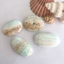 Load image into Gallery viewer, Small Caribbean Calcite Palm Stones - Luna Lane Crystals

