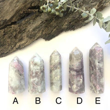 Load image into Gallery viewer, Small Pink Tourmaline Towers - Luna Lane Crystals
