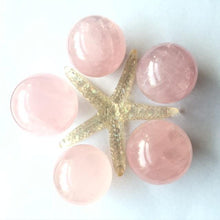Load image into Gallery viewer, Small Rose Quartz Star Sphere - Luna Lane Crystals

