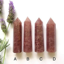 Load image into Gallery viewer, Strawberry Quartz Tower - Luna Lane Crystals
