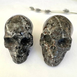 Yooperite Skull Carvings - Luna Lane Crystals
